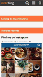 Mobile Screenshot of maorimurota.over-blog.com