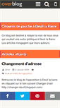 Mobile Screenshot of changer-deuil2014.over-blog.com