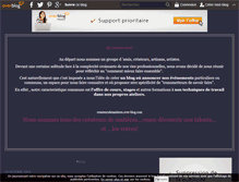 Tablet Screenshot of createursdematieres.over-blog.com
