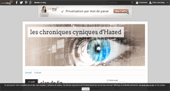 Desktop Screenshot of chroniquescyniques.over-blog.com