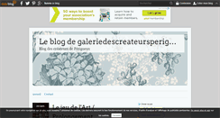 Desktop Screenshot of galeriedescreateursperigueux.over-blog.com