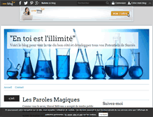 Tablet Screenshot of club-positif.over-blog.fr