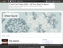 Tablet Screenshot of chez-laure.over-blog.fr