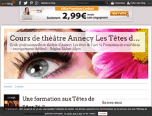 Tablet Screenshot of coursdetheatreannecy.over-blog.com