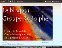 Tablet Screenshot of groupe.rodolphe.over-blog.fr