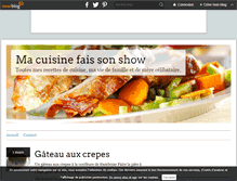 Tablet Screenshot of ma-cuisine-fais-son-show.over-blog.com