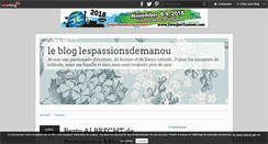 Desktop Screenshot of lespassionsdemanou.over-blog.com