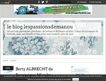Tablet Screenshot of lespassionsdemanou.over-blog.com