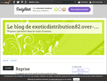 Tablet Screenshot of exoticdistribution82.over-blog.com