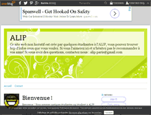 Tablet Screenshot of alip.over-blog.fr
