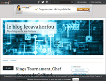 Tablet Screenshot of lecavalierfou.over-blog.com
