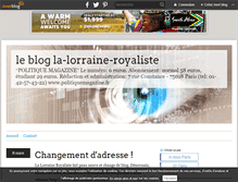 Tablet Screenshot of la-lorraine-royaliste.over-blog.com