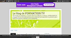 Desktop Screenshot of formationtv.over-blog.com