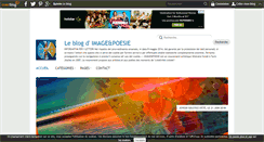 Desktop Screenshot of image-poesie.over-blog.com