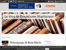 Tablet Screenshot of gospelame.martinique.over-blog.com
