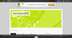 Desktop Screenshot of christinea052.over-blog.com