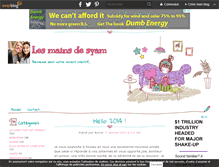 Tablet Screenshot of lesmainsdesyam.over-blog.fr