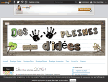 Tablet Screenshot of desmainspleinesdidees.over-blog.com