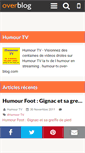 Mobile Screenshot of humour-tv.over-blog.com