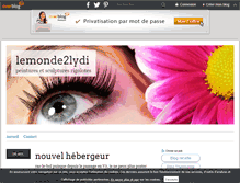 Tablet Screenshot of lemonde2lydi.over-blog.com