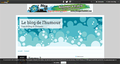 Desktop Screenshot of blog-humour.over-blog.com