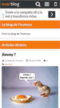 Mobile Screenshot of blog-humour.over-blog.com