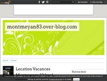 Tablet Screenshot of montmeyan83.over-blog.com