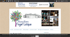 Desktop Screenshot of foyerlaique-bourgblanc.over-blog.com