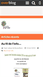 Mobile Screenshot of foyerlaique-bourgblanc.over-blog.com