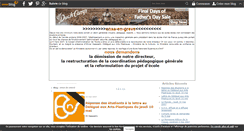 Desktop Screenshot of ensa-en-greve.over-blog.fr