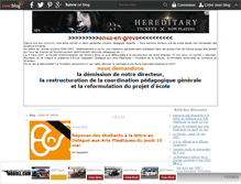 Tablet Screenshot of ensa-en-greve.over-blog.fr