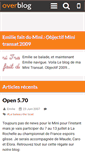 Mobile Screenshot of emiliepetitbon.over-blog.com