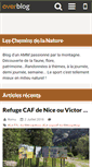 Mobile Screenshot of lescheminsdelanature.over-blog.fr