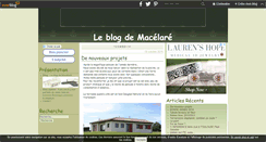 Desktop Screenshot of maisonecolo-montbrunlgais.over-blog.com