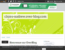 Tablet Screenshot of clrpro-nadrew.over-blog.com