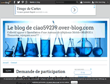 Tablet Screenshot of ciao59239.over-blog.com
