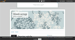Desktop Screenshot of kiwiiscrap.over-blog.com