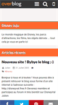 Mobile Screenshot of disneyjuju.over-blog.com