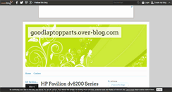 Desktop Screenshot of goodlaptopparts.over-blog.com