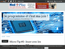 Tablet Screenshot of jeprogrammeetcestmajoie.over-blog.com