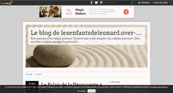 Desktop Screenshot of lesenfantsdeleonard.over-blog.com