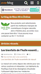 Mobile Screenshot of bienetreonline.over-blog.com