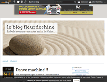 Tablet Screenshot of fleurdechine.over-blog.com