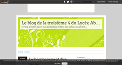 Desktop Screenshot of laktroisiemequatre2011.over-blog.com