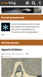Mobile Screenshot of carnetdetendances.over-blog.com