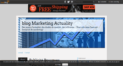Desktop Screenshot of blogmarketingactuality.over-blog.com