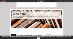 Desktop Screenshot of librevent.over-blog.com