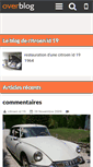 Mobile Screenshot of citroen-id19.over-blog.com