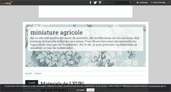 Desktop Screenshot of miniature-agricole.over-blog.fr