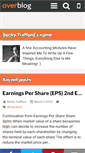 Mobile Screenshot of beckytrafford1989.over-blog.com